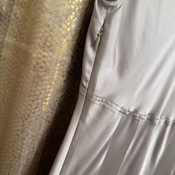 Diane Von Furstenberg Nur Storm Satin Midi Dress Size 4 NWT - Picture 9 of 12